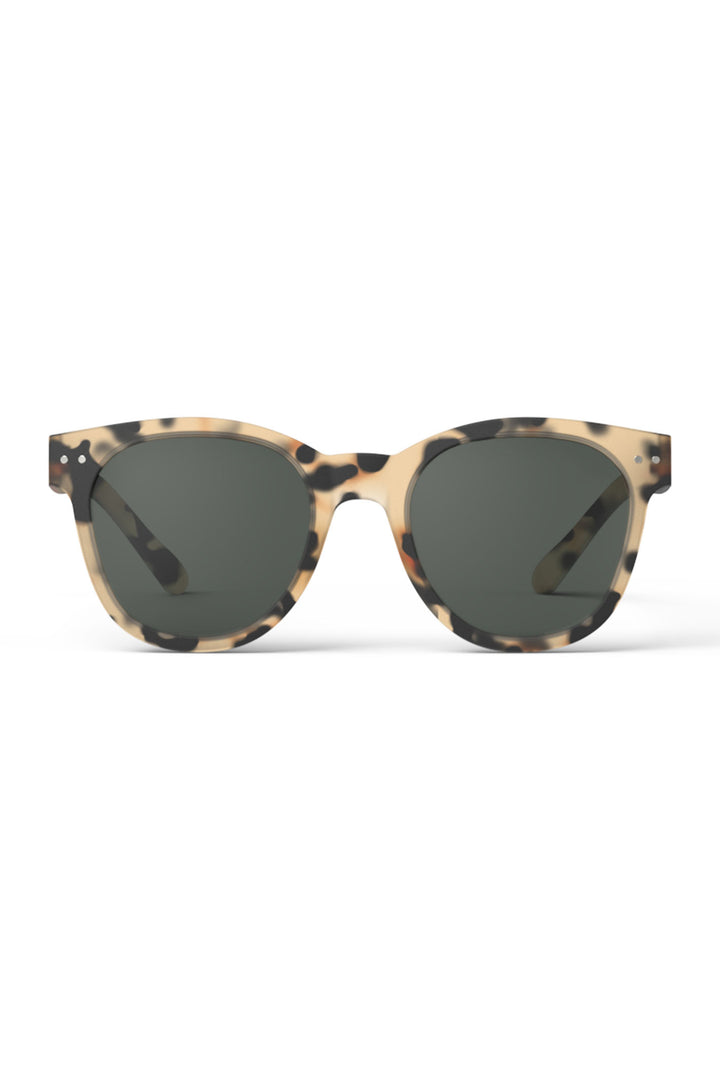 Izipizi Paris SLMSNC69 Light Brown Tortoise Pattern Sunglasses - Olivia Grace Fashion