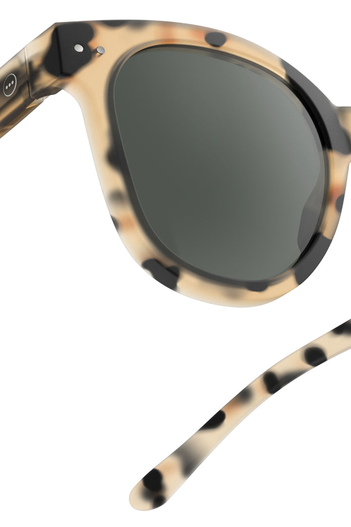 Izipizi Paris SLMSNC69 Light Brown Tortoise Pattern Sunglasses - Olivia Grace Fashion