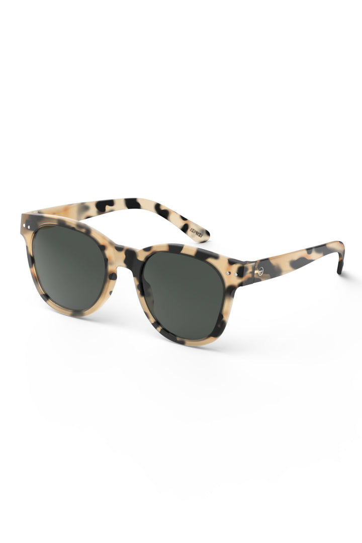 Izipizi Paris SLMSNC69 Light Brown Tortoise Pattern Sunglasses - Olivia Grace Fashion