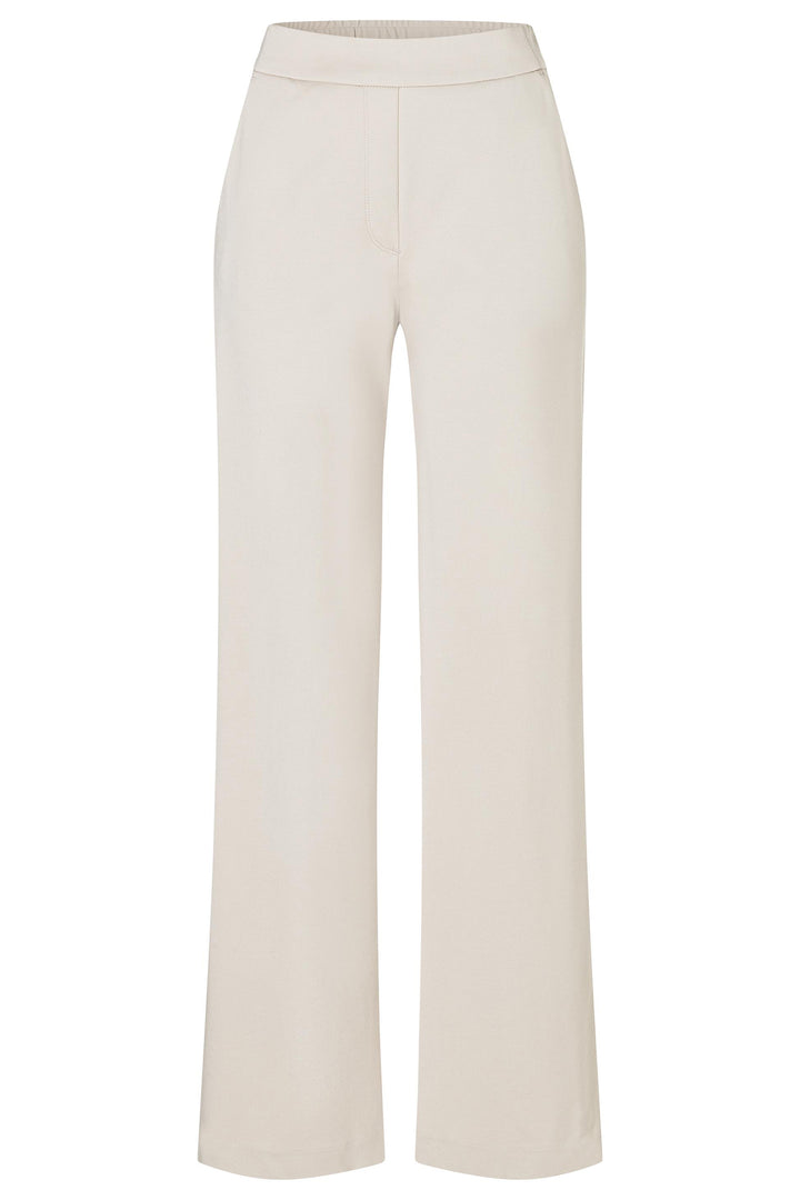 Mac 2177-00-0107 Chiara Moon Grey Light Jersey Trousers 023 - Olivia Grace Fashion