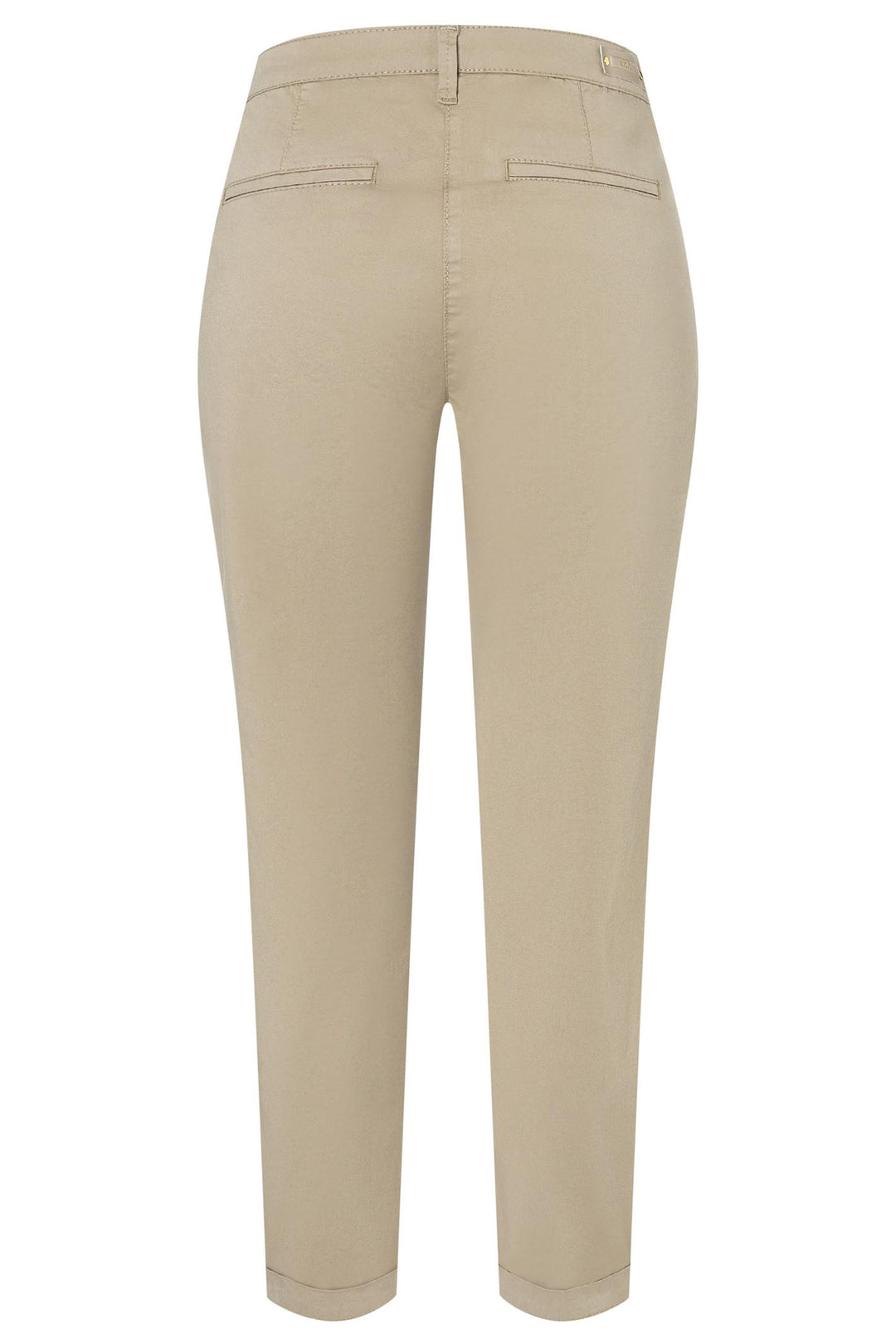 Mac 3075-00-0434L 275R Golden Terra Stretch Gabardine Turn Up Chino Trousers - Olivia Grace Fashion