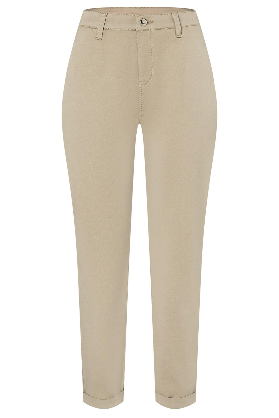 Mac 3075-00-0434L 275R Golden Terra Stretch Gabardine Turn Up Chino Trousers - Olivia Grace Fashion