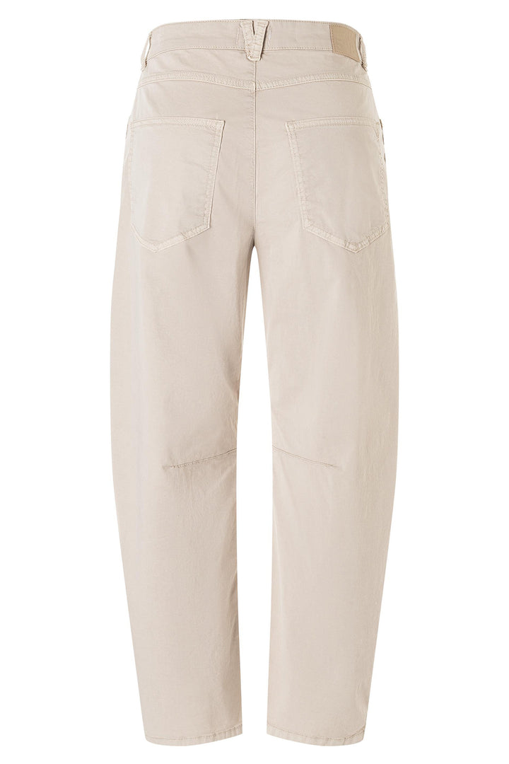 Mac 3112-00 0434 Baggy 2.3 Ivory Antique Stretch Gabardine Barrel Jeans 208A