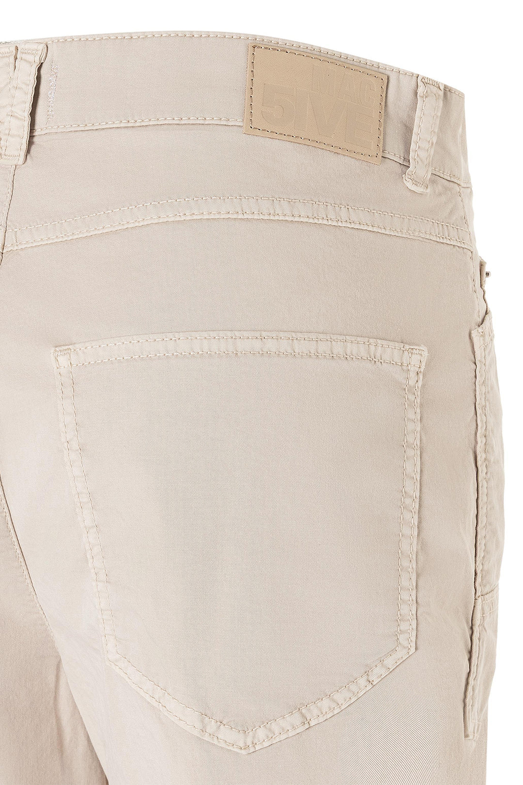 Mac 3112-00 0434 Baggy 2.3 Ivory Antique Stretch Gabardine Barrel Jeans 208A