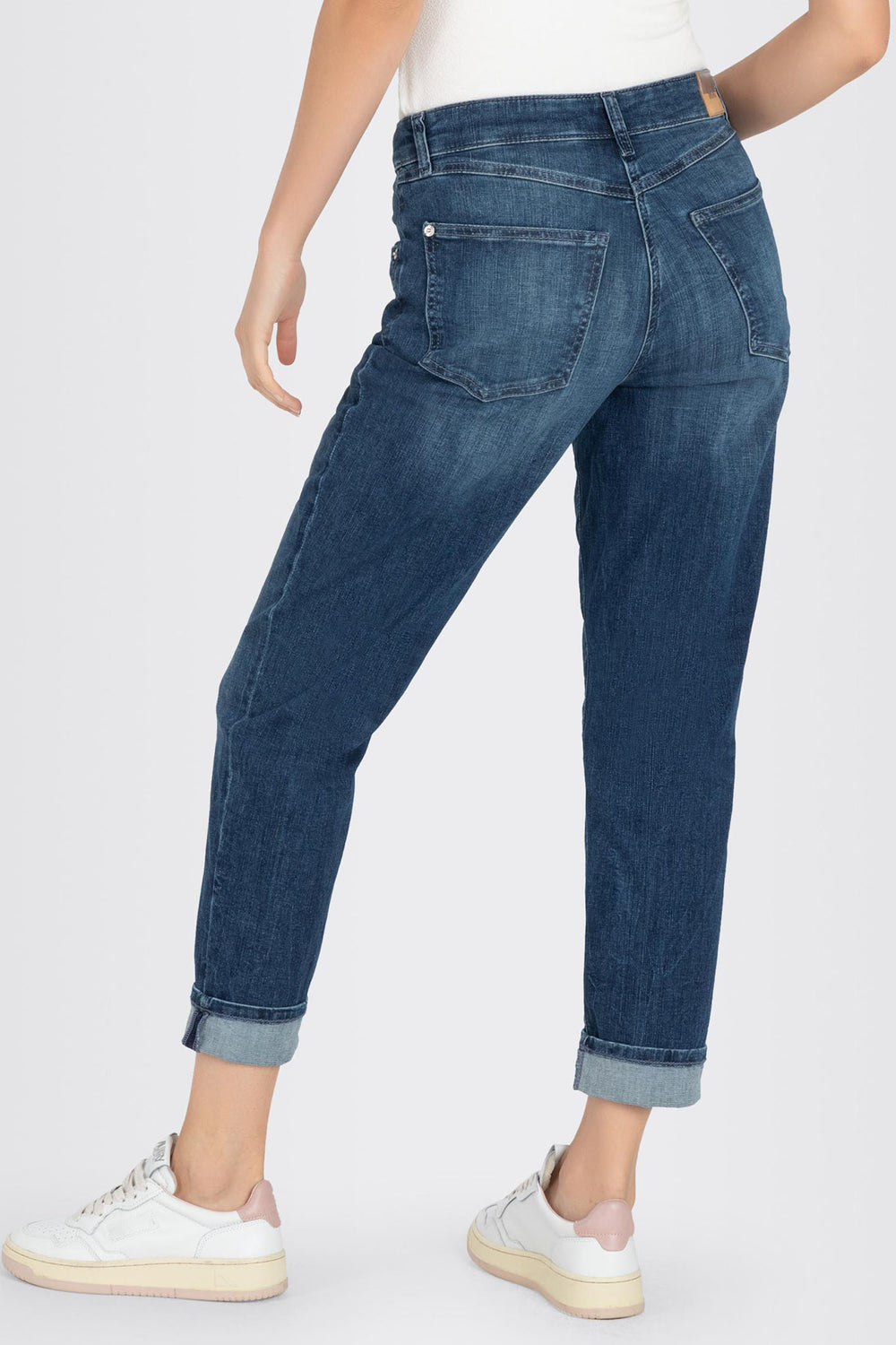 Mac 3197-90-0391 D627 Carol Blue Net Wash Lightweight Denim Jeans - Olivia Grace Fashion