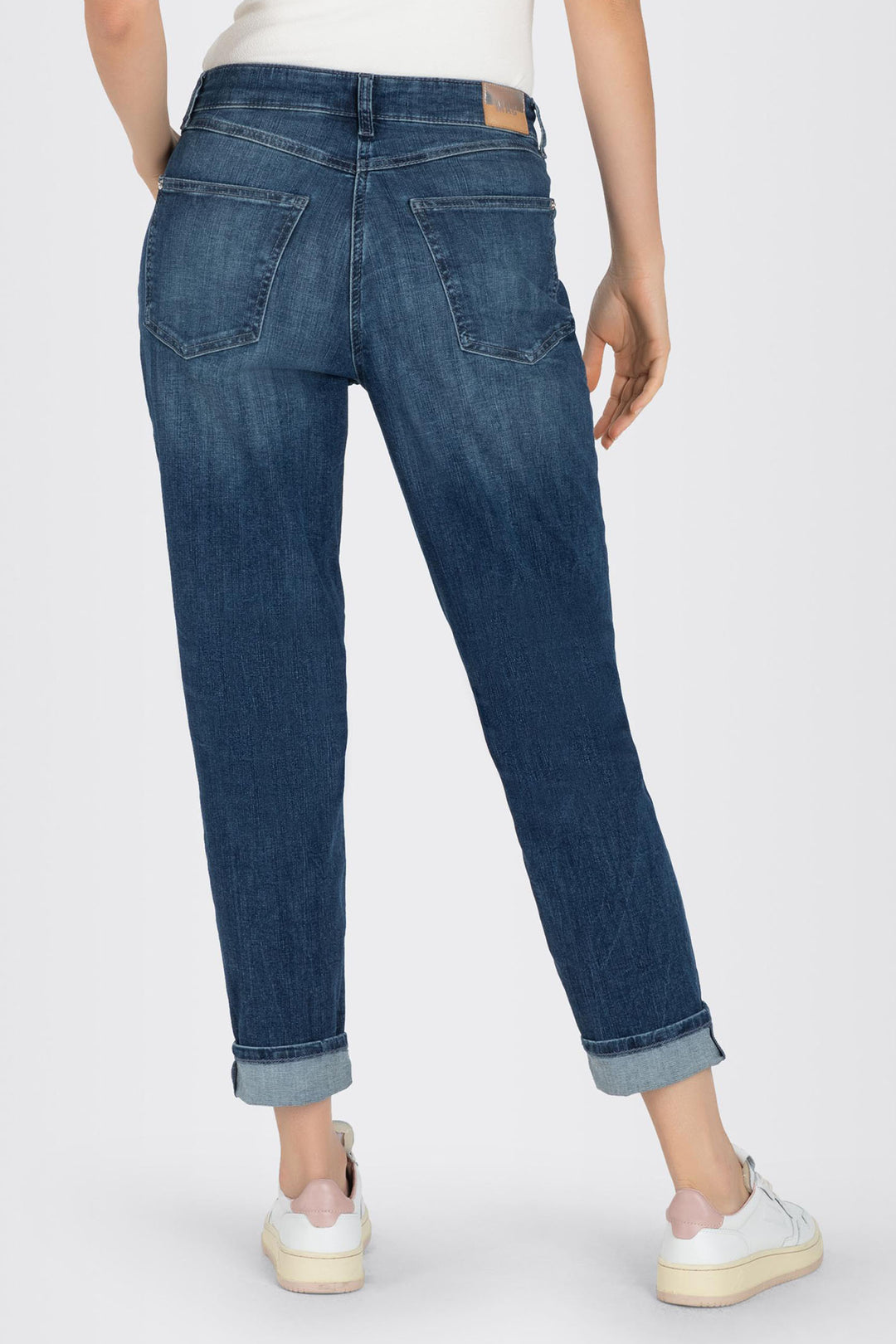 Mac 3197-90-0391 D627 Carol Blue Net Wash Lightweight Denim Jeans - Olivia Grace Fashion