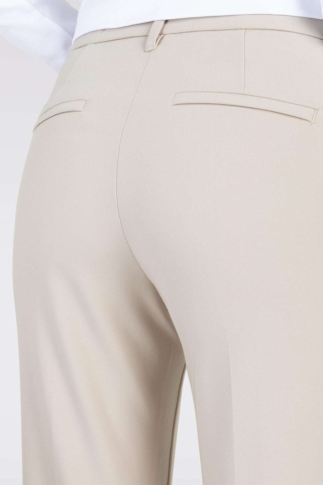 Beige pants on a white background