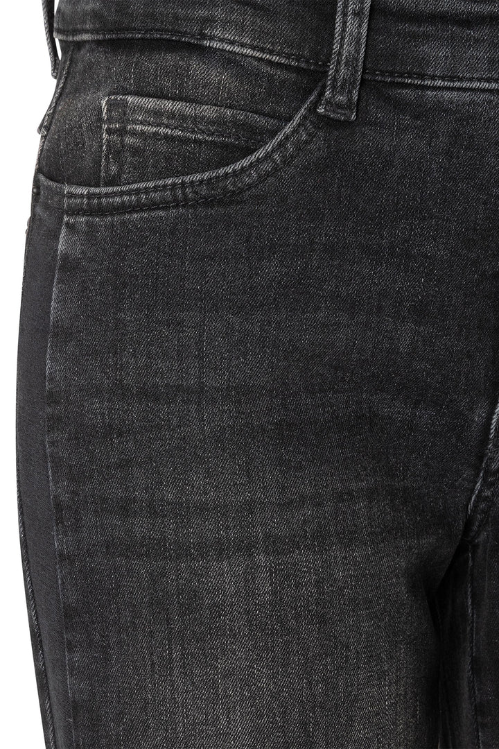 Mac 5285-90-0387L Wide Galon Black Authentic Stretch Denim D963
