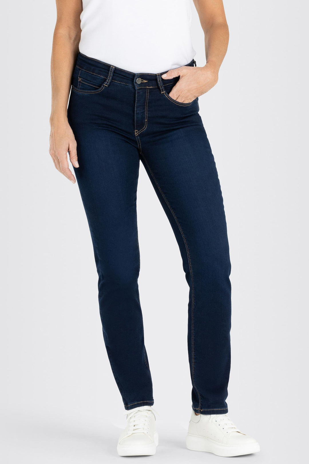 Mac 5401-90 0355L D826 Dream Denim Dark Washed Jeans - Olivia Grace Fashion