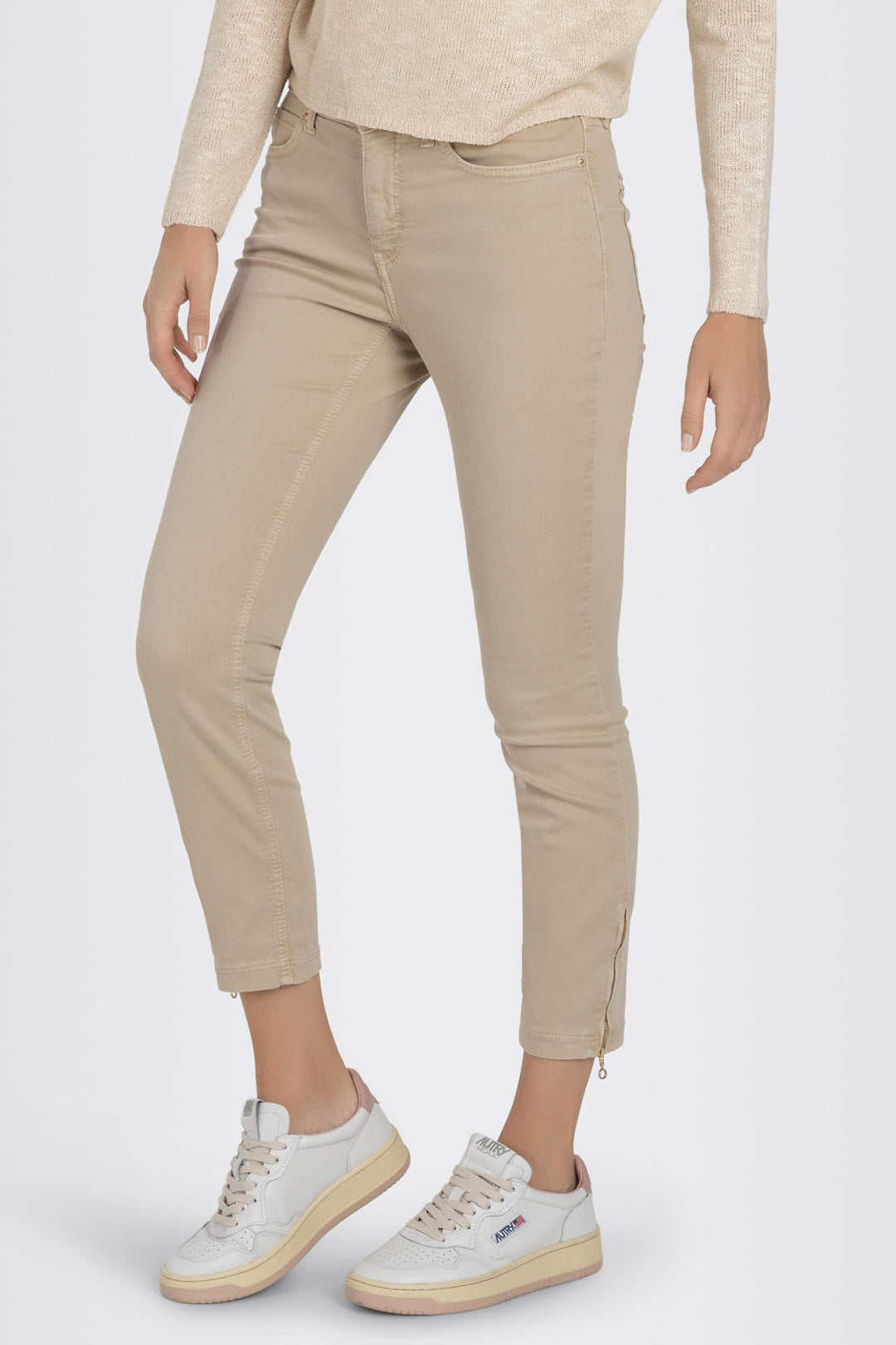 Mac 5436-00-0351 214W Smoothly Beige Dream Chic Light Denim Jeans - Olivia Grace Fashion