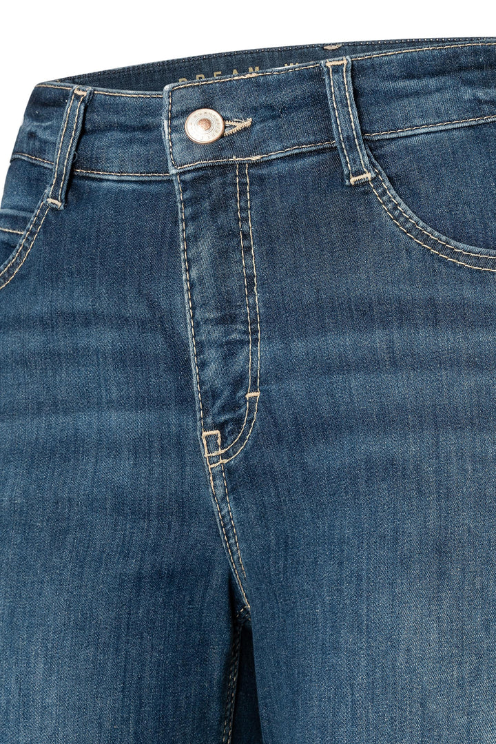Mac 5441-90 0351L Dream Wide Authentic Dark Blue Light Denim Jeans D834
