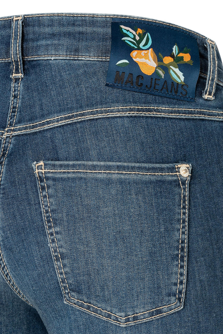 Mac 5441-90 0351L Dream Wide Authentic Dark Blue Light Denim Jeans D834