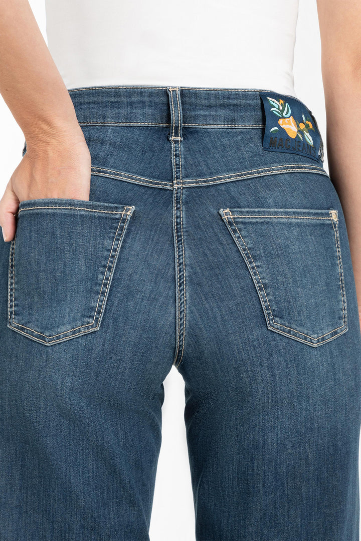 Mac 5441-90 0351L Dream Wide Authentic Dark Blue Light Denim Jeans D834