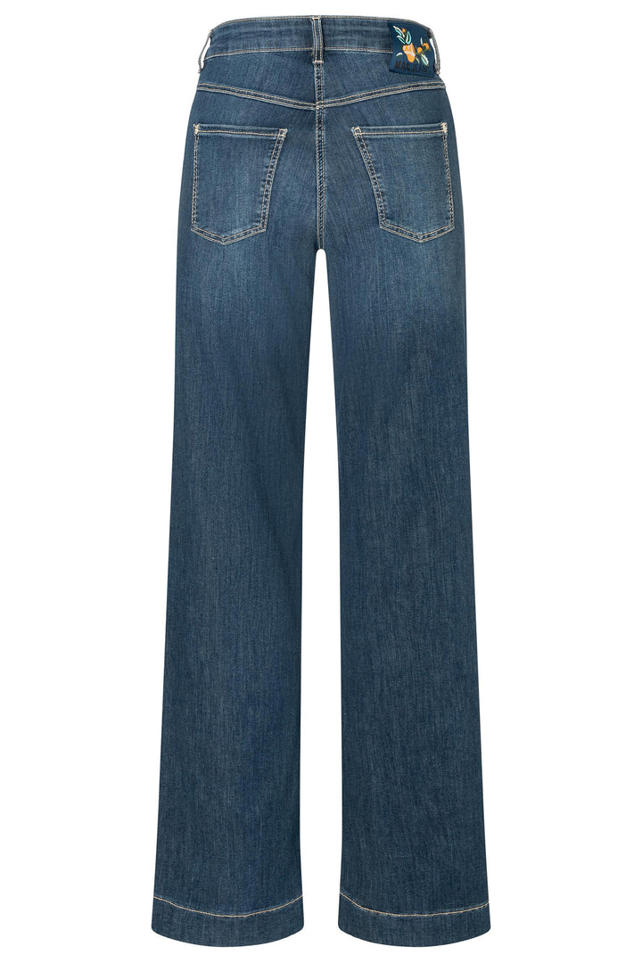 Mac 5441-90 0351L Dream Wide Authentic Dark Blue Light Denim Jeans D834