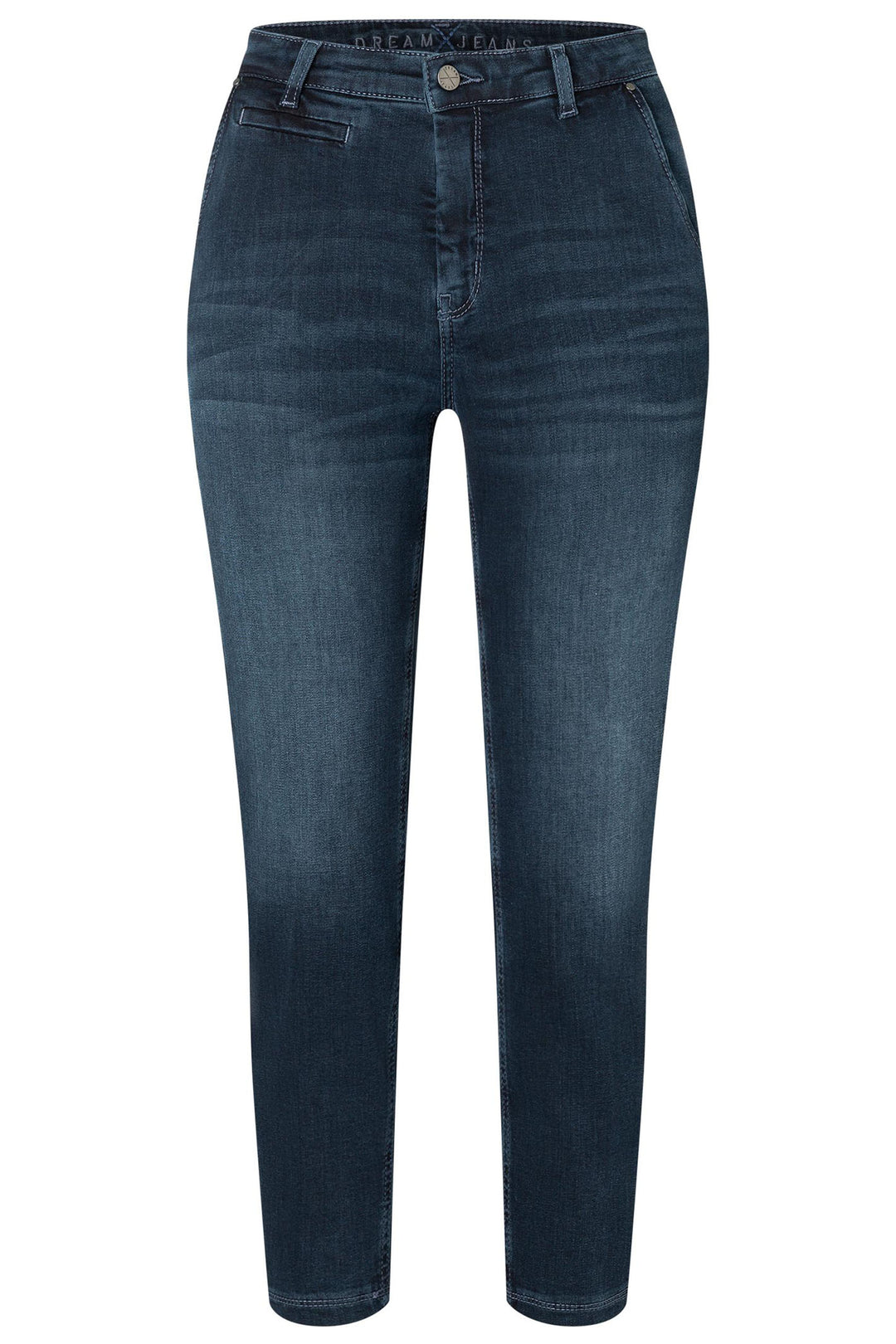 Mac 5459-90-0355 Dream Chino D847 Fancy Night Blue Denim Trousers - Olivia Grace Fashion