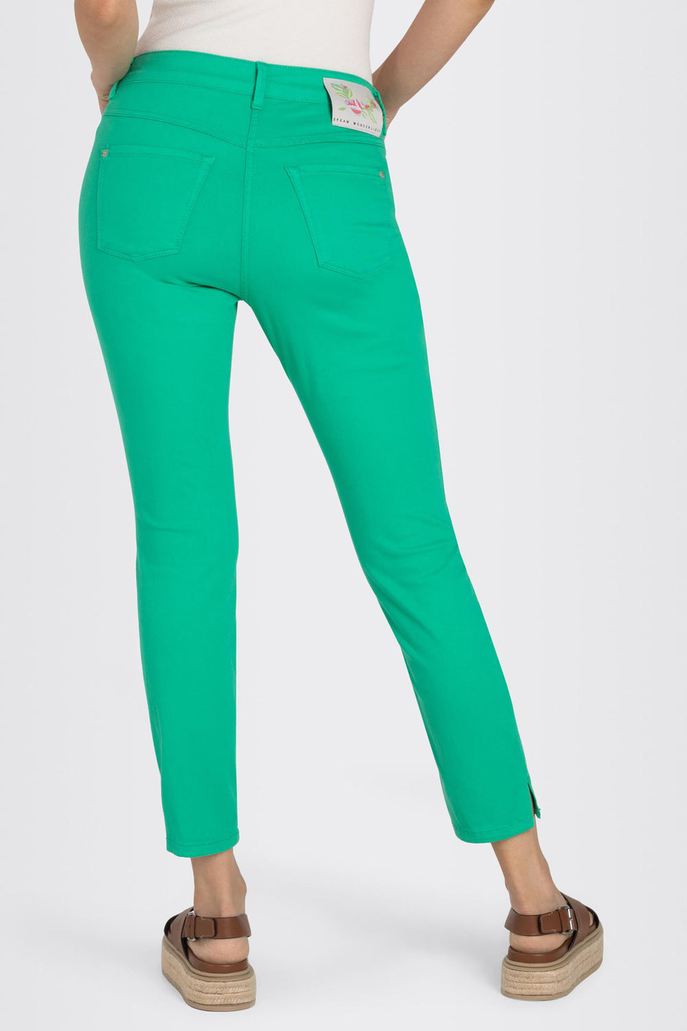 Mac 5492-00-0351 621R Dream Summer Bright Green Light Denim Jeans - Olivia Grace Fashion