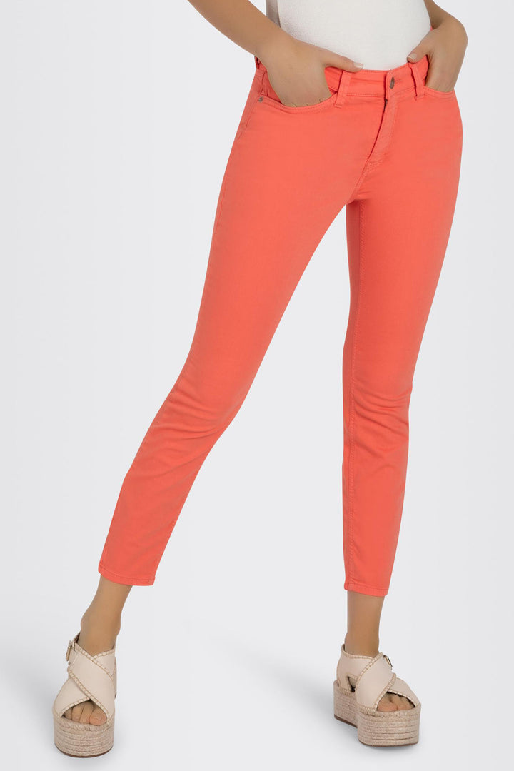 Mac 5492-00-0351 856R Dream Summer Papaya Orange Light Denim Jeans - Olivia Grace Fashion