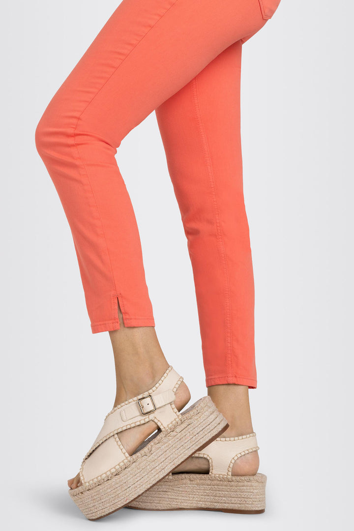 Mac 5492-00-0351 856R Dream Summer Papaya Orange Light Denim Jeans - Olivia Grace Fashion