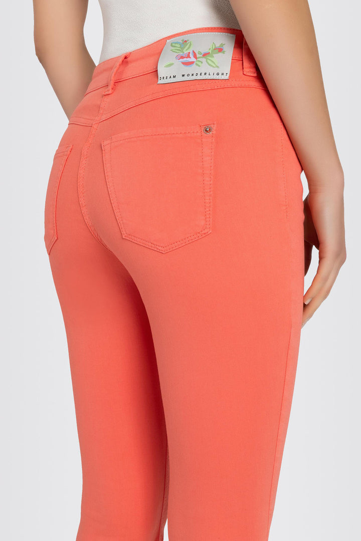 Mac 5492-00-0351 856R Dream Summer Papaya Orange Light Denim Jeans - Olivia Grace Fashion