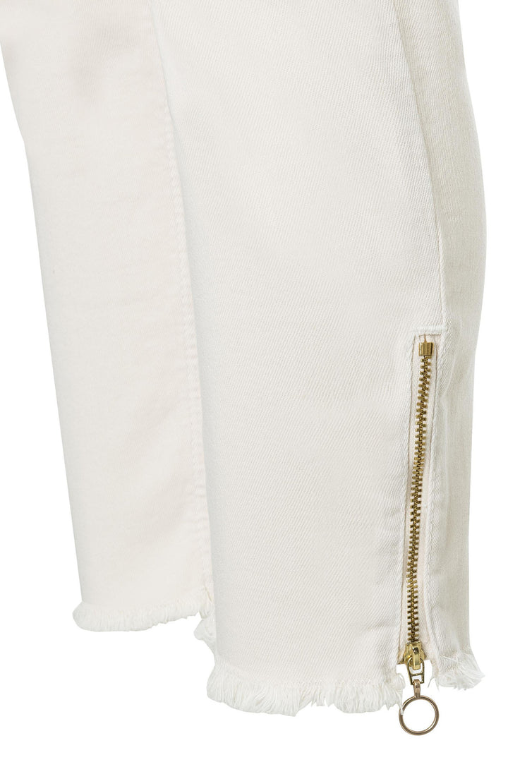 Mac 5755-00-0389 014R Rich Slim Chic Antique White Light Denim Jeans - Olivia Grace Fashion