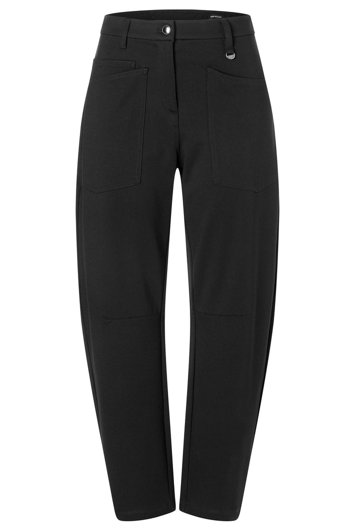 Mac Baggy Smart Black Light Jersey Trousers - packshot, front