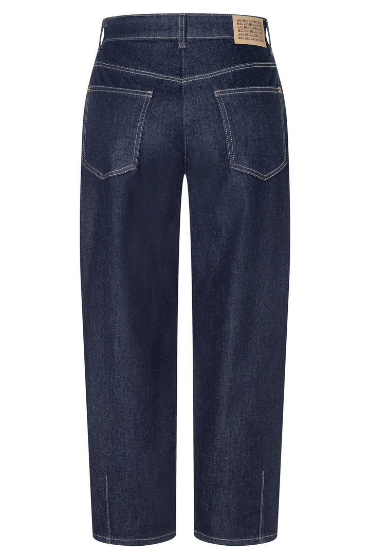 Mac Bobbie Blue Fashion Rinsed Barrel Jeans, back packshot