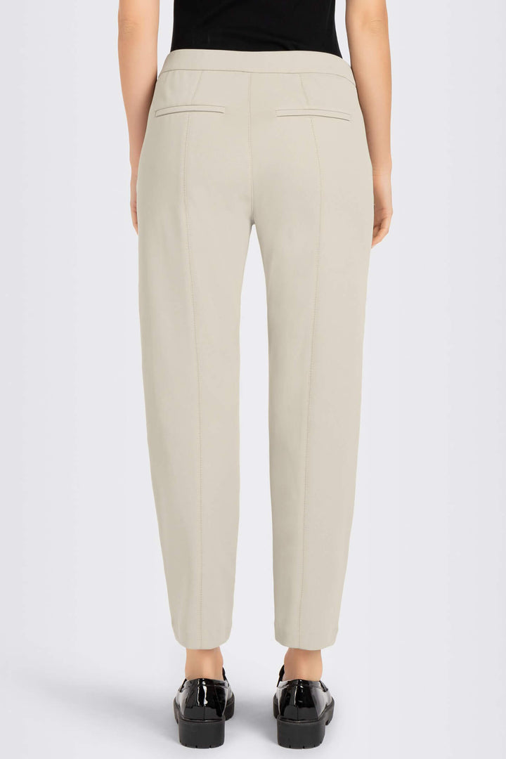 Mac Chino Flex 2134-00-0172L Sesame Beige Bi-Stretch Pull On Trousers - Olivia Grace Fashion