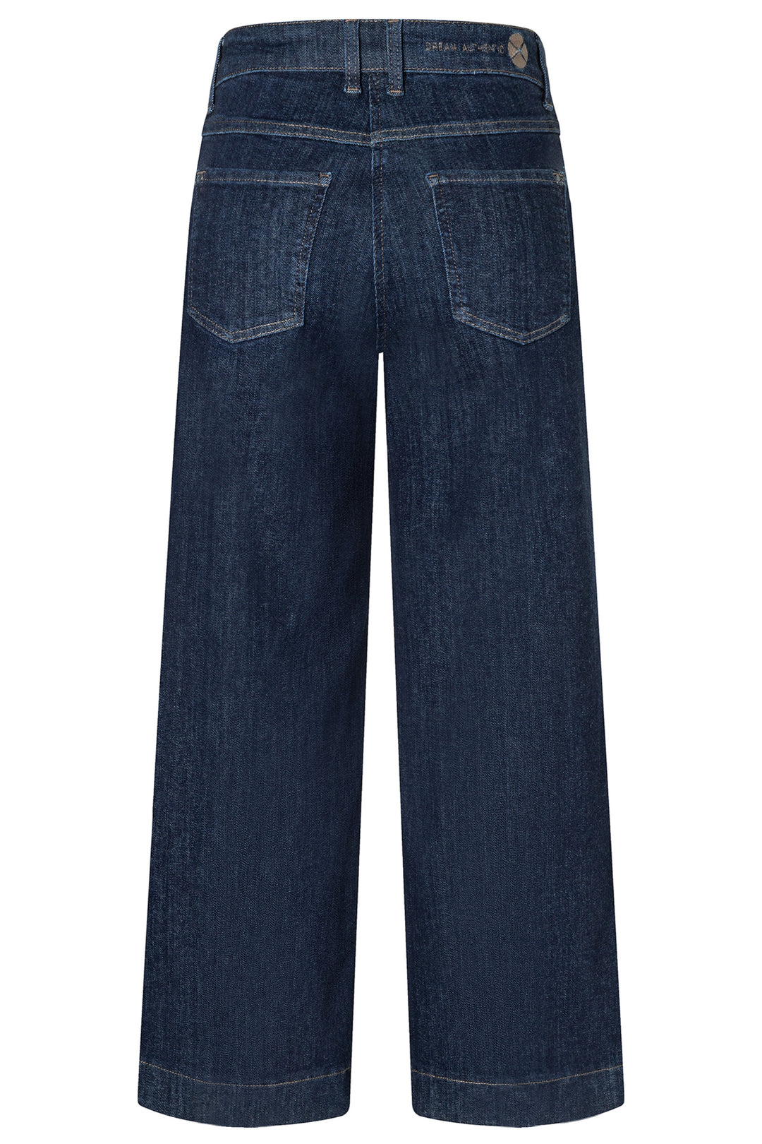 Mac Dream Culotte Pocket Fashion Rinsed Blue Mega Flex Jeans 27L - packshot, back