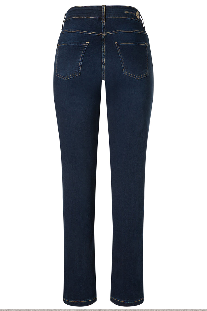 Mac Dream Dark Washed Blue Jeans, back packshot