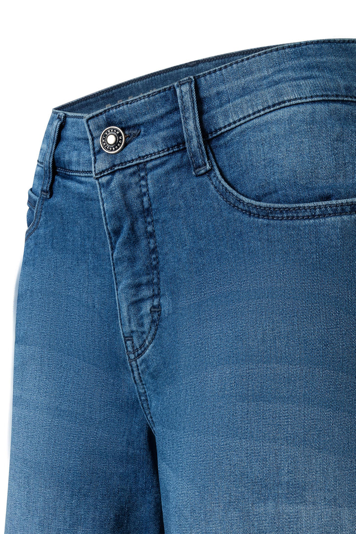 Mac Dream Jeans Blue Wide Crop 5438-90-0351L D597 - Olivia Grace Fashion