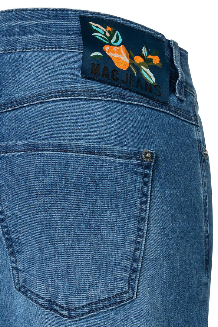 Mac Dream Jeans Blue Wide Crop 5438-90-0351L D597 - Olivia Grace Fashion