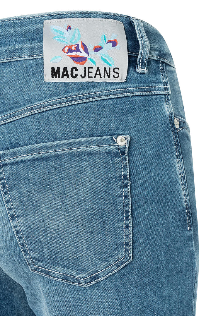 Mac Dream Jeans Wide Summer Mid Blue 5441-90-0351L D490 32 Inch Leg - Olivia Grace Fashion