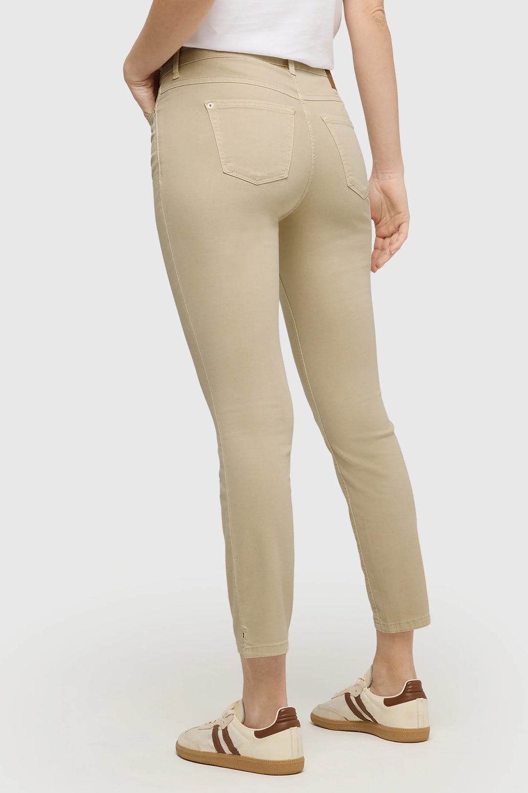 Mac Dream Summer Smoothly Beige Crop Jeans 5492-00-0351L 214W