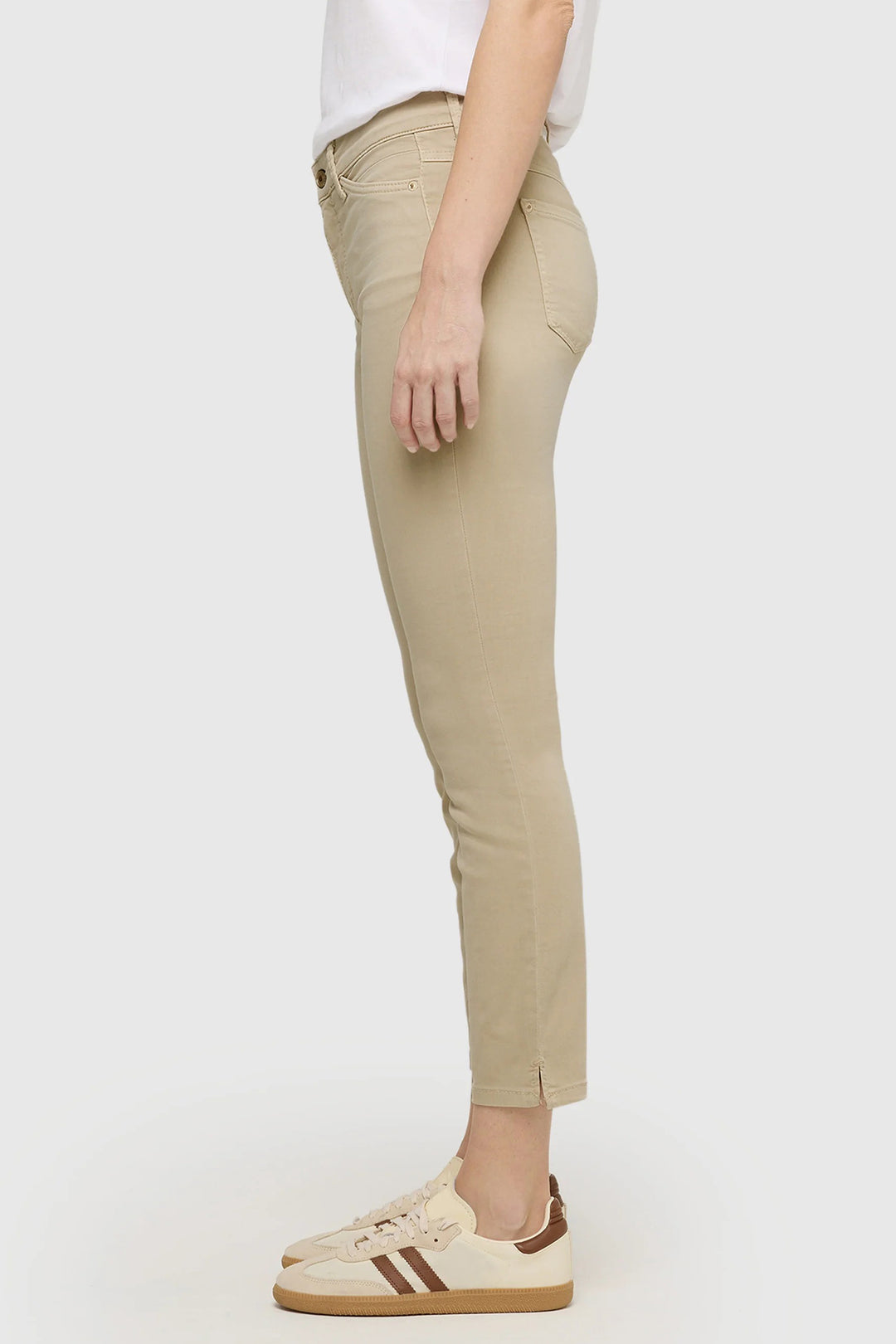 Mac Dream Summer Smoothly Beige Crop Jeans 5492-00-0351L 214W