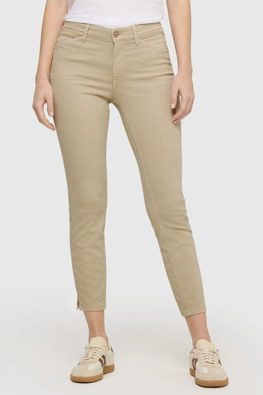 Mac Dream Summer Smoothly Beige Crop Jeans 5492-00-0351L 214W