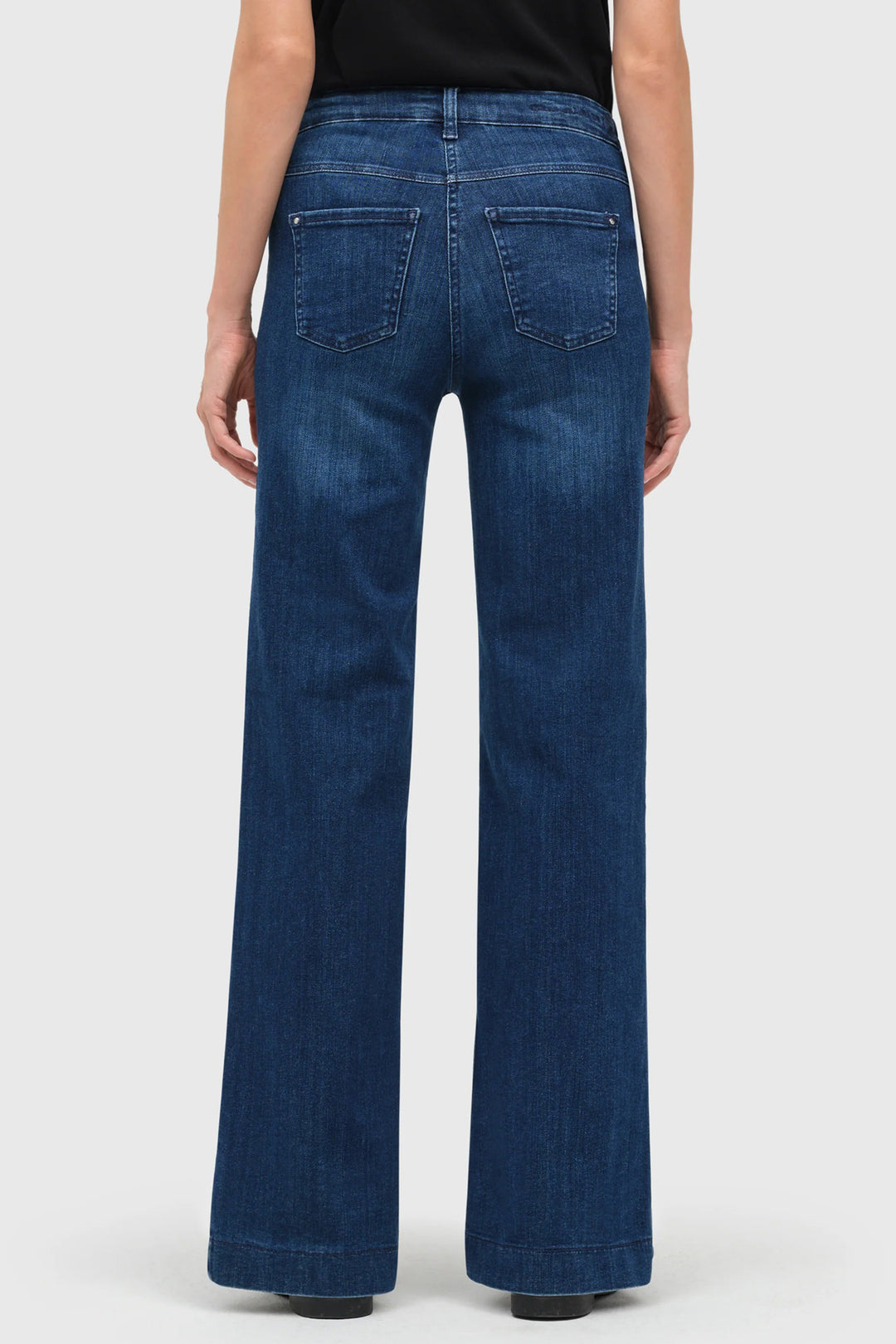 Mac Dream Wide Cobalt Authentic Wash Mega Flex Jeans 32L 5439-90-0358L