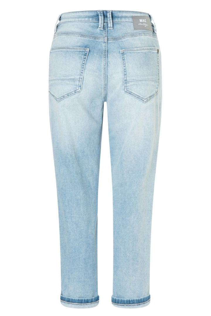 Mac Jeans 2803-90-0333L Iowa Baggy High-Low Bleached Jeans D246