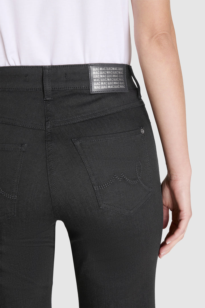 Mac Laura Black Authentic Stretch Denim Jeans 30L - detail, back pocket