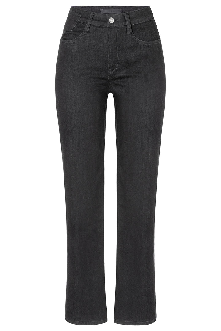 Mac Laura Black Authentic Stretch Denim Jeans 30L - packshot, front