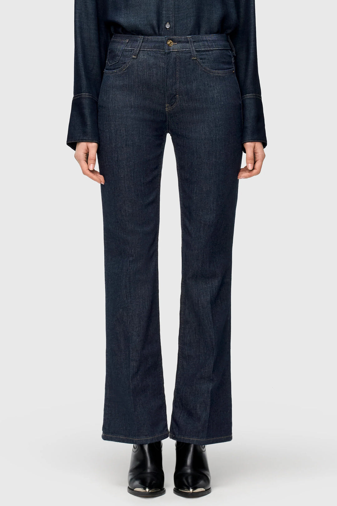 Mac Laura Fashion Rinsed Authentic Stretch Denim Jeans 30L 5225-90-0387L