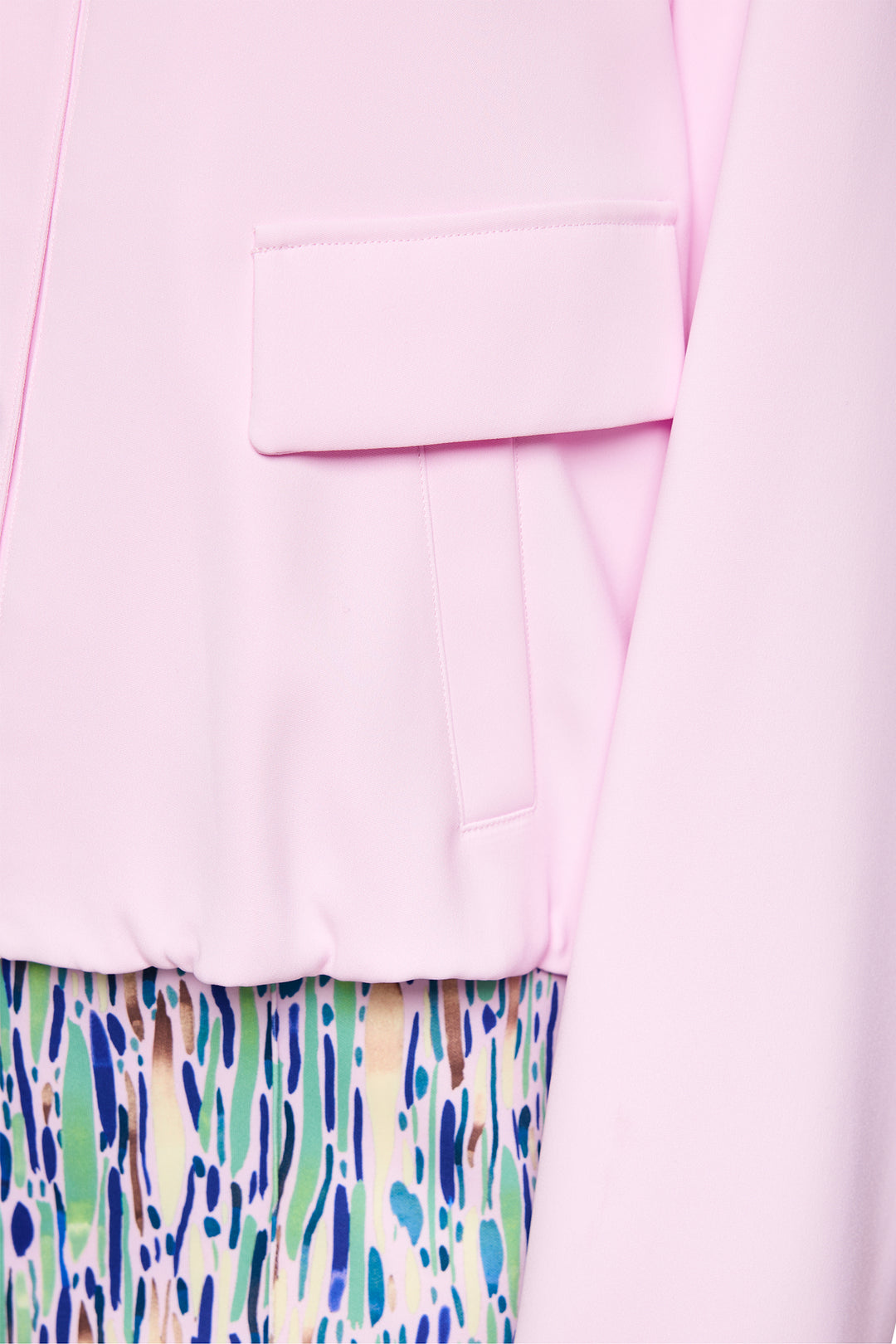 Marc Cain AC 31.08 W56 255 Pink Tulle Jacket