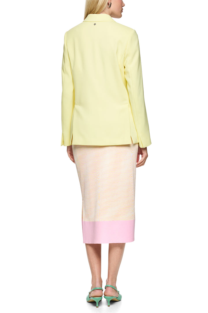 Marc Cain AC 34.06 W56 404 Deep Limonella Yellow Blazer Jacket