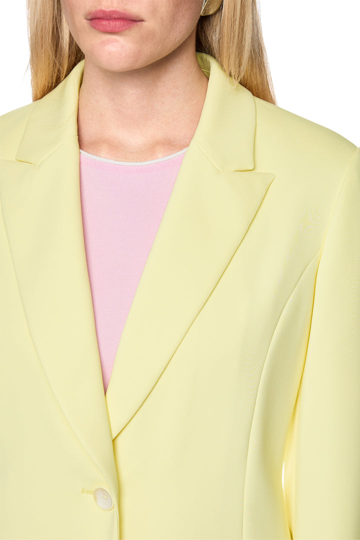 Marc Cain AC 34.06 W56 404 Deep Limonella Yellow Blazer Jacket