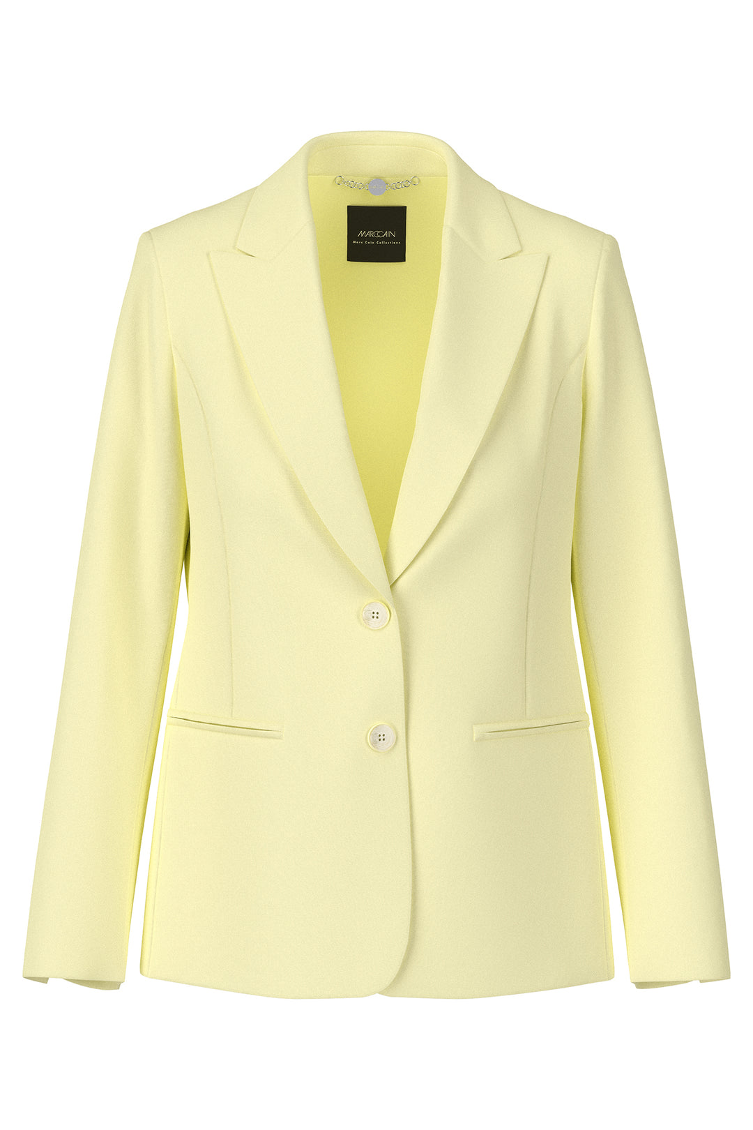 Marc Cain AC 34.06 W56 404 Deep Limonella Yellow Blazer Jacket
