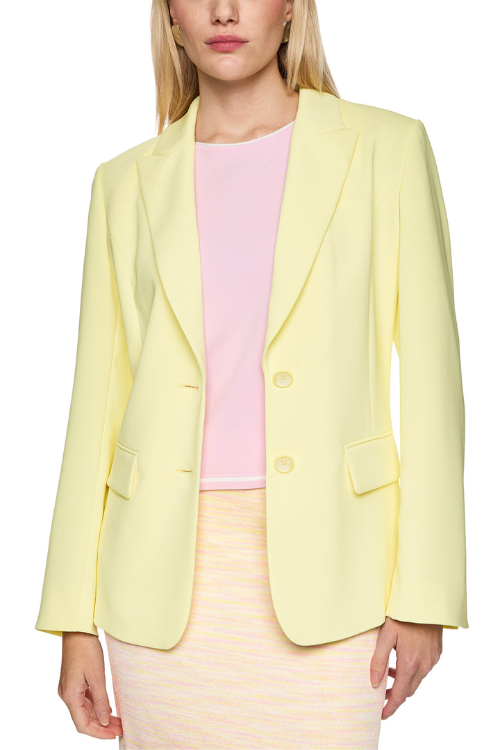 Marc Cain AC 34.06 W56 404 Deep Limonella Yellow Blazer Jacket