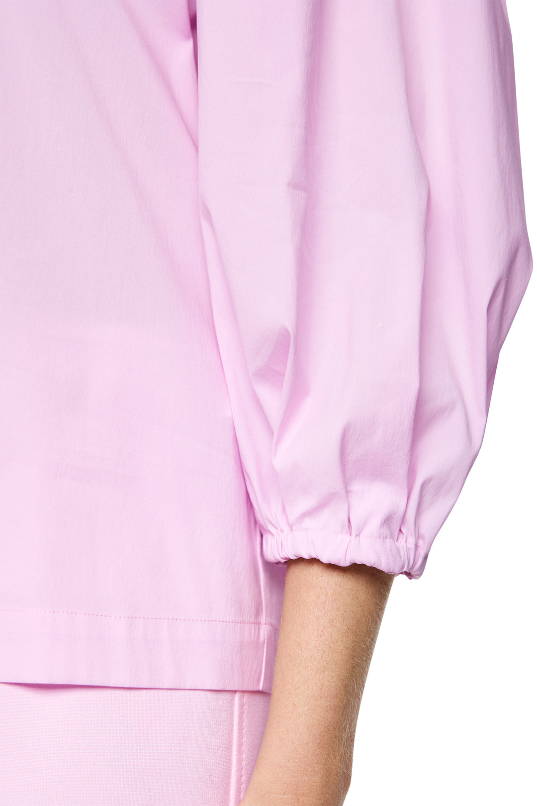 Marc Cain AC 51.18 W71 255 Pink Tulle Detachable Collar Blouse
