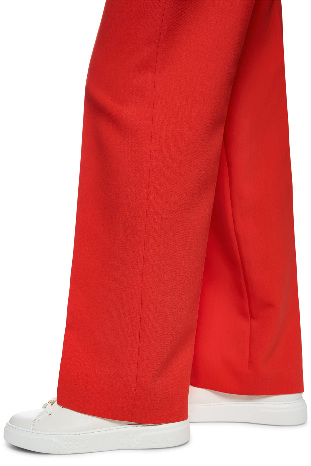 Marc Cain AC 81.18 W44 Red Wide Leg Trousers