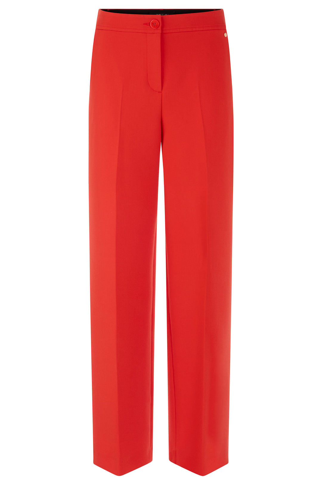 Marc Cain AC 81.18 W44 Red Wide Leg Trousers