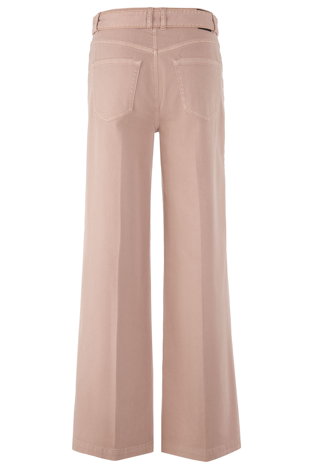 Marc Cain AC 82.14 D03 619 Warm Taupe Wide Leg Denim Jeans