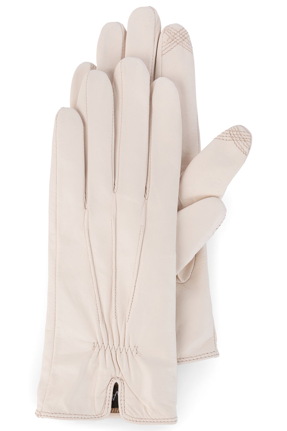 Marc Cain Collection Gloves Soft Leather Smoke Cream XC F1.06 L83 182 – Olivia Grace Fashion